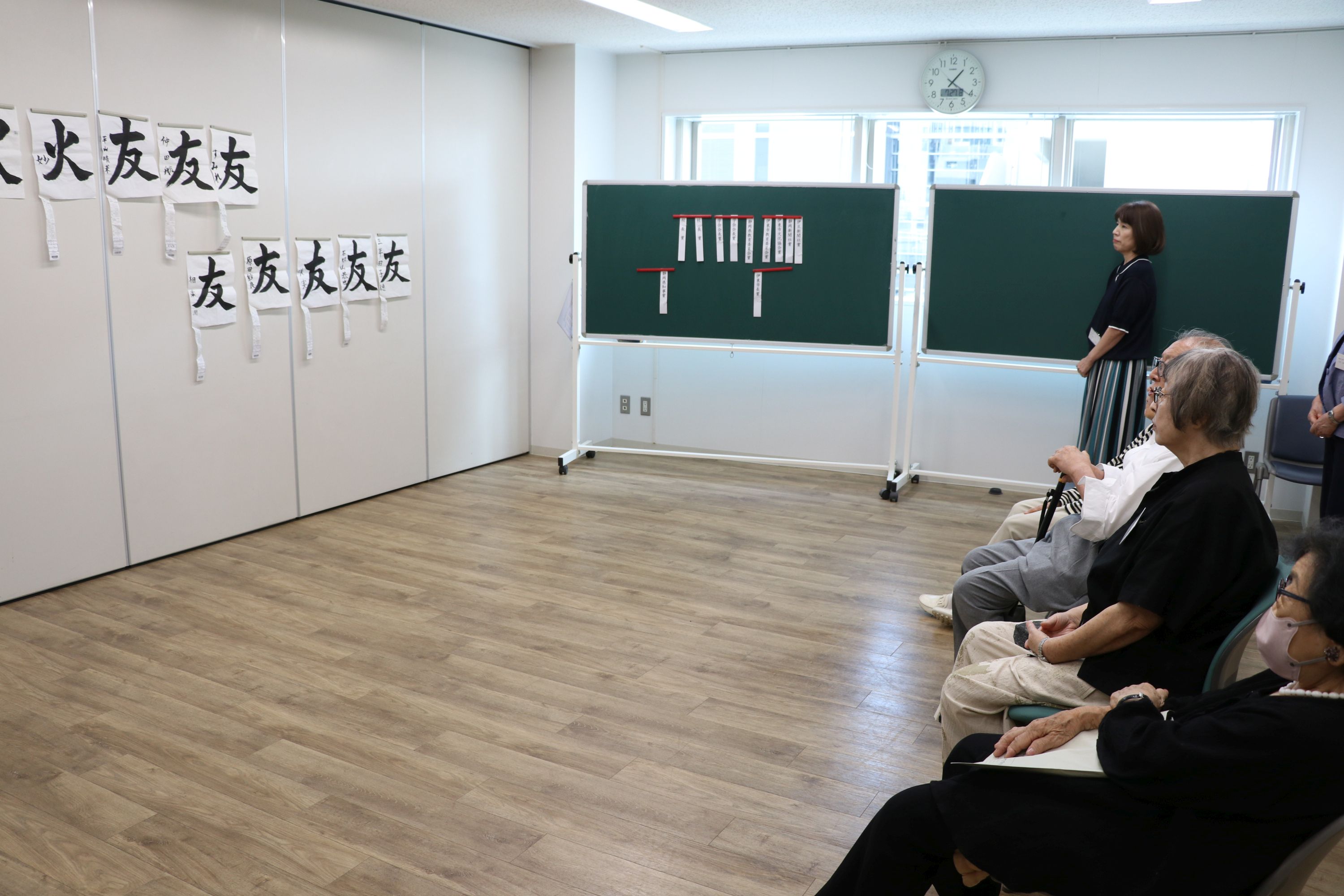 毛筆の部　最終審査