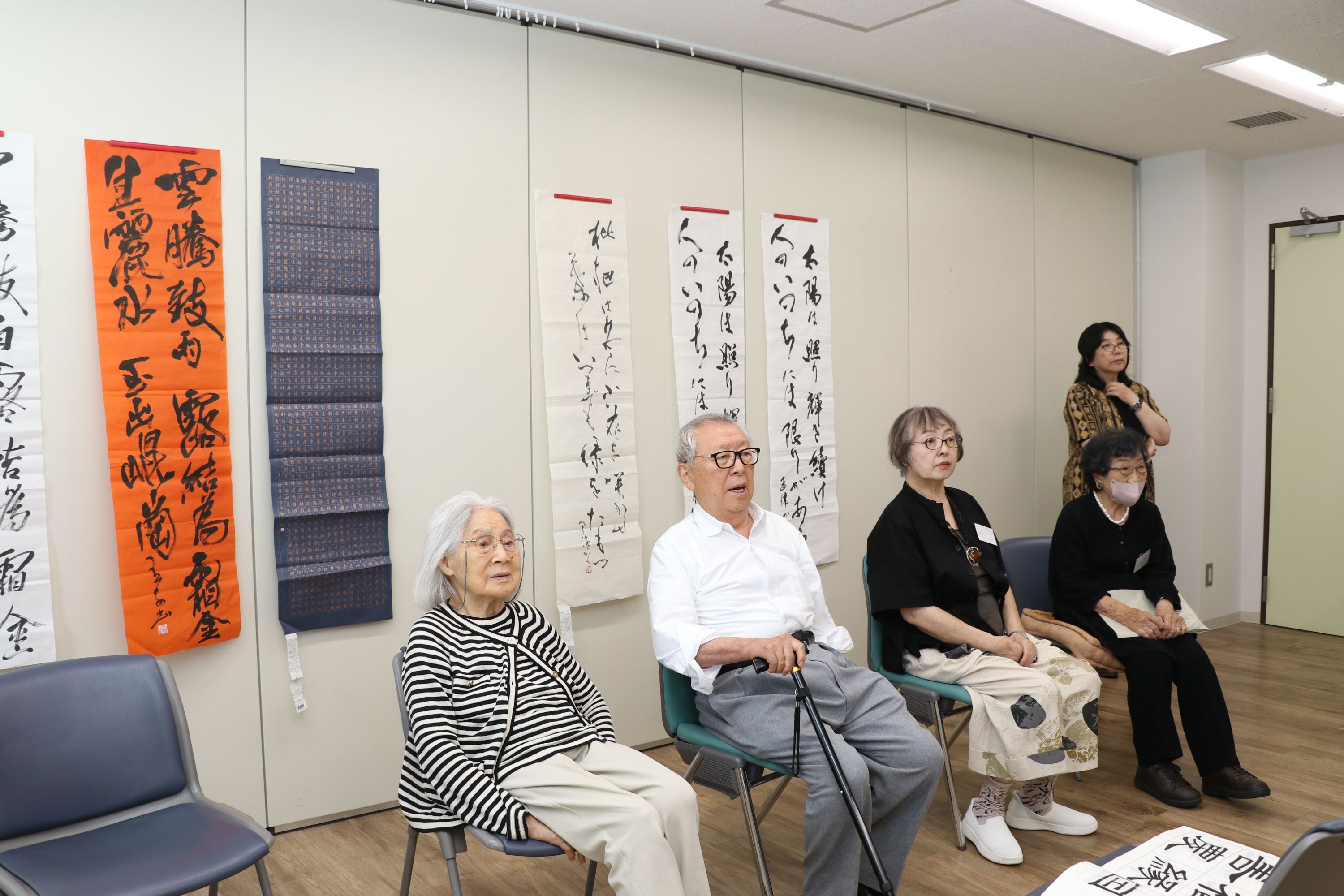 毛筆の部　最終審査