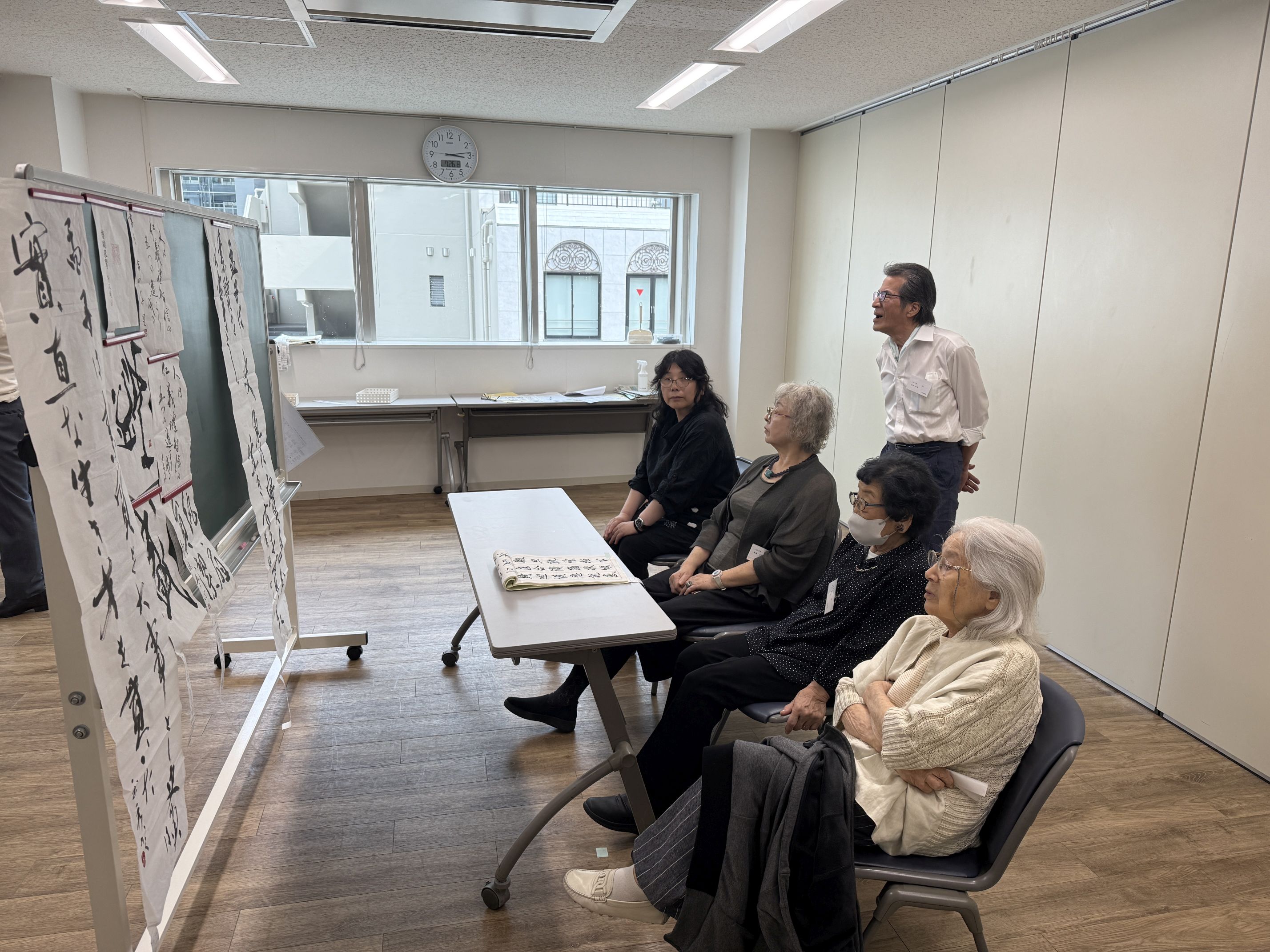 毛筆の部　最終審査